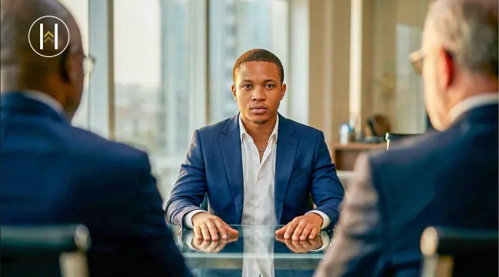 African business leaders collaborating on organizational vision and long-term strategy.